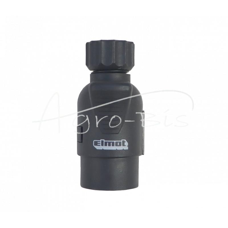 5 vnt - 7 kontaktų 12/24 V plastikinis ELMOT elektros kištukas - WEZ7PPEL