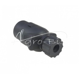 5 vnt - 7 kontaktų 12/24 V plastikinis ELMOT elektros kištukas - WEZ7PPEL