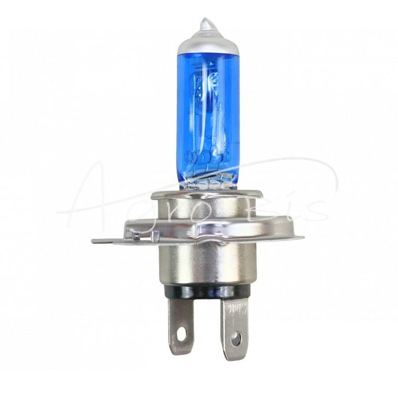 5 vnt - H-4 12V 60/55W P43t ksenoninė balta lemputė su homologacija - H412V55WX