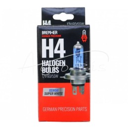 5 vnt - H-4 12V 60/55W P43t ksenoninė balta lemputė su homologacija - H412V55WX