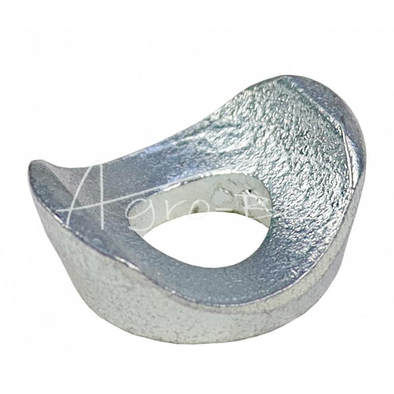 5 vnt - Pirštų laikiklio tvirtinimas – pusapvalis tvirtinimas Deutz-Fahr Pottinger grėbliams - 11042110101