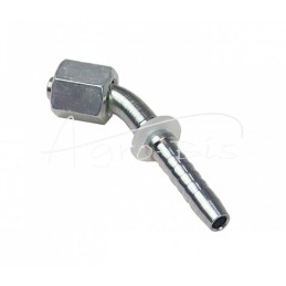 5 vnt - Metrinis kampinis užspaudžiamas antgalis, vidinis sriegis DKOL 45° DN06 06L M12x1.5 HYDRAL - DKOL45DN06M12x1.5H