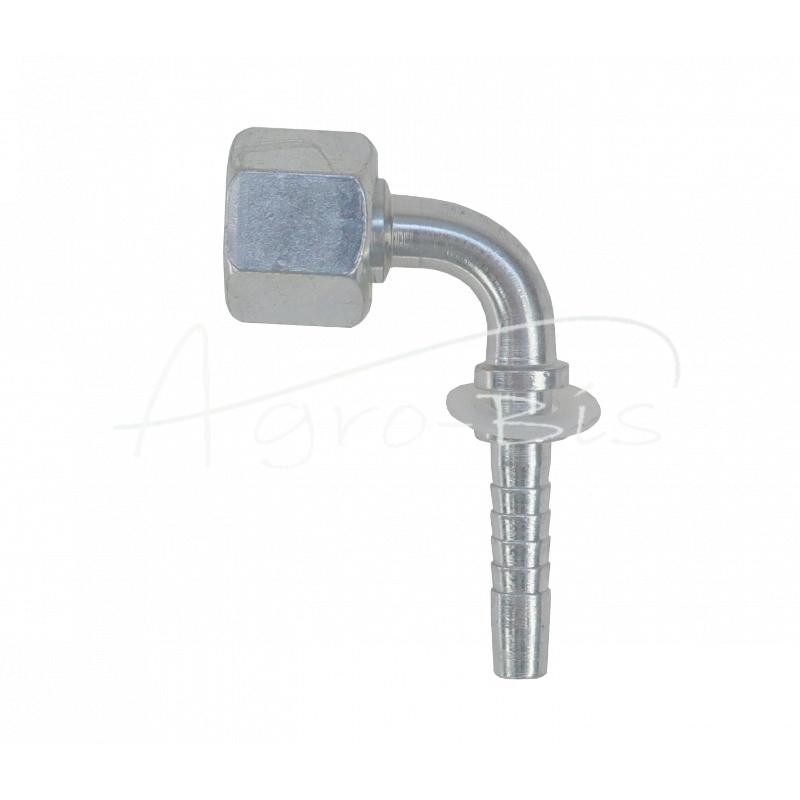 5 vnt - Užlenktas metrinis kampinis sriegiklis DKOL 90° DN06 10L M16x1.5 Premium HYDRAL - DKOL90DN06M16x1.5H