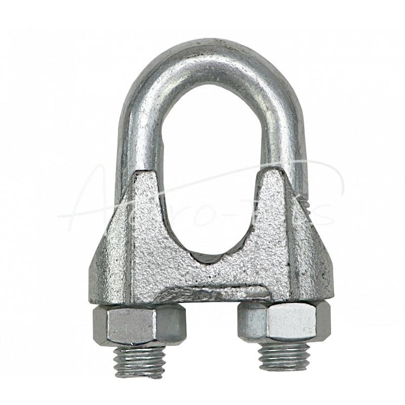 5 vnt - Plieninės virvės spaustukas 22 mm - ZLS-22