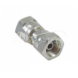 5 vnt - Hidraulinė jungtis - tiesi, moteriška AA jungtis, M12x1.5 - M12x1.5 6L/6L seno tipo kūgiai be O žiedo - HS226