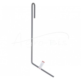 5 vnt - Viengubas kairiarankis akėčio pirštas FI-7mm, skirtas Amazone 3742300 MORGA sėjamajai - 3742300M