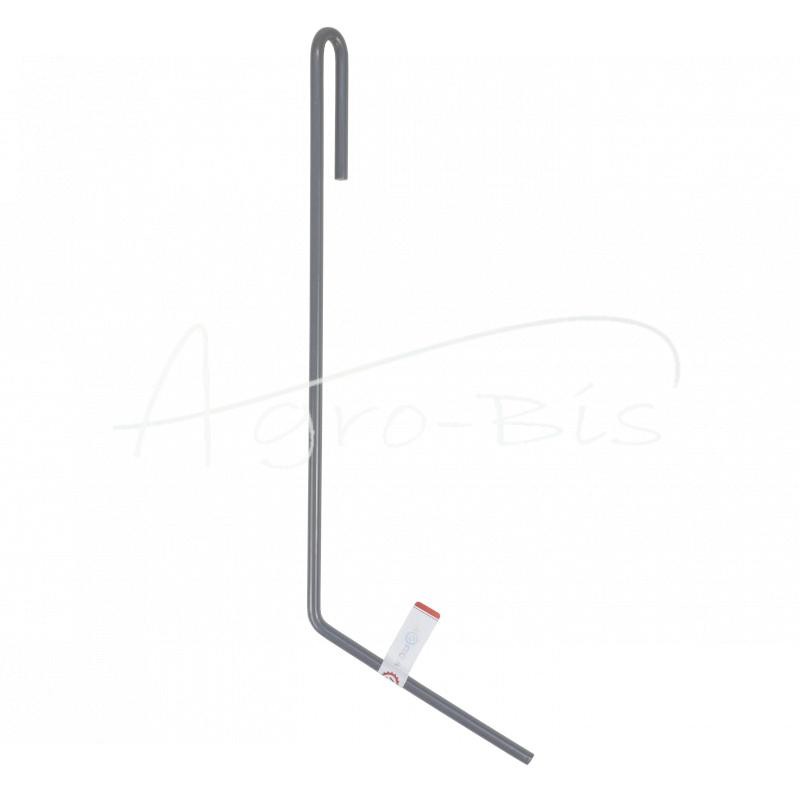 5 vnt - Viengubas kairiarankis akėčio pirštas FI-7mm, skirtas Amazone 3742300 MORGA sėjamajai - 3742300M