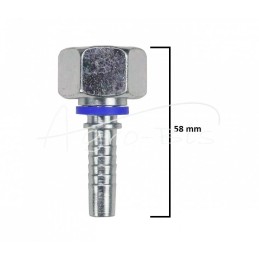 5 vnt - Hidraulinė jungtis DKOS DN16 M30X2 20S 6042.1620 - DKOS DN16 20S