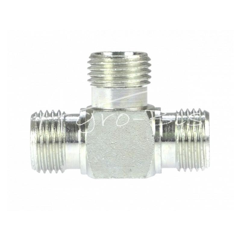 5 vnt - Hidraulinės jungties trišakis M16x1.5 10L - HS49