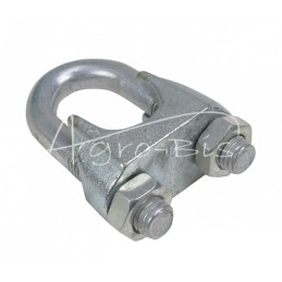 5 vnt - Plieno virvės spaustukas 26 mm - ZLS-26