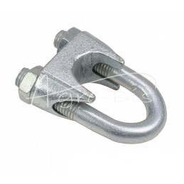 5 vnt - Plieno virvės spaustukas 26 mm - ZLS-26