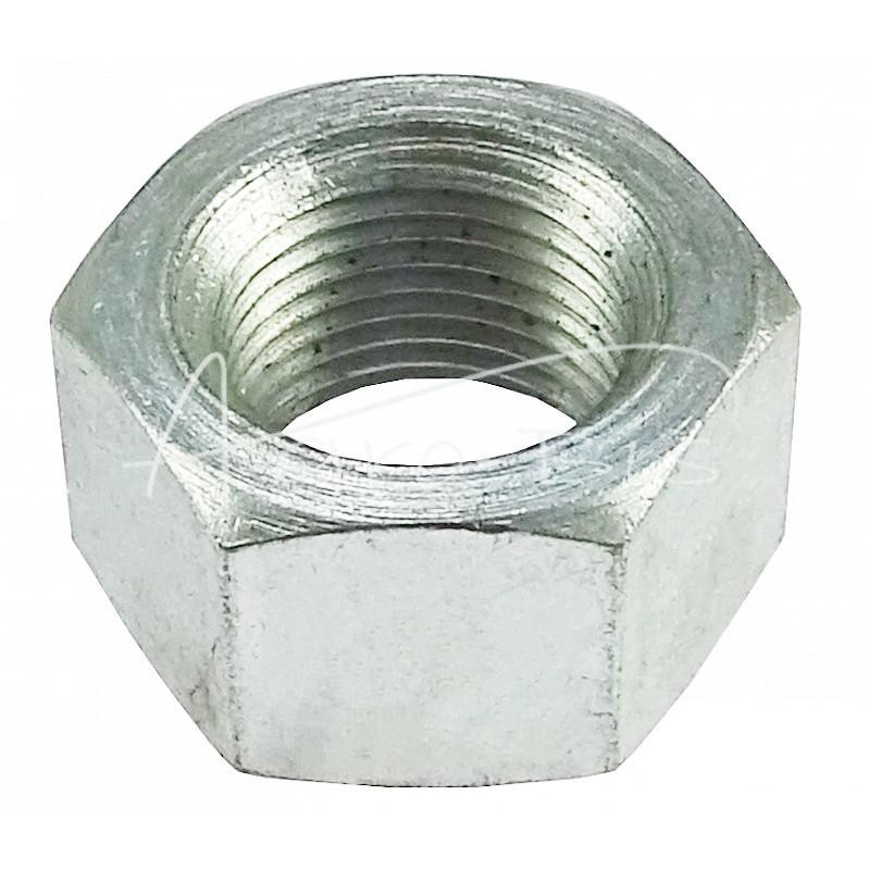 5 vnt - Šešiakampė veržlė M18x1.5 DIN934 baltai cinkuota - HAN00827