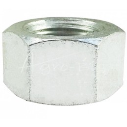 5 vnt - Šešiakampė veržlė M18x1.5 DIN934 baltai cinkuota - HAN00827