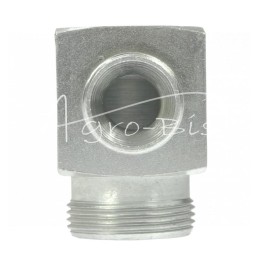 5 vnt - Hidraulinės jungties alkūnė 90 BB 3/4" - M36x2 28L - HS268