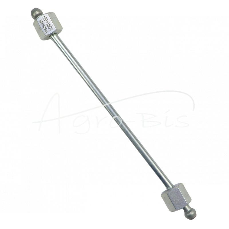 5 vnt - Tiesi įpurškimo žarna 20 cm M12 M12 cinkuota - WTR-20CMM12M12OCYNK