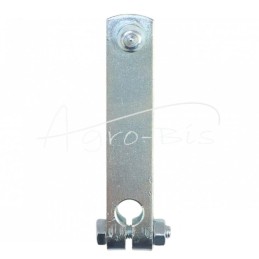 5 vnt - Ursus C-330 įpurškimo siurblio išorinė svirtis, pilnai tiesi, poliruota - R8466W72