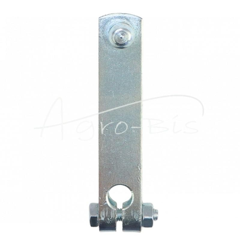 5 vnt - Ursus C-330 įpurškimo siurblio išorinė svirtis, pilnai tiesi, poliruota - R8466W72