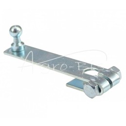 5 vnt - Ursus C-330 įpurškimo siurblio išorinė svirtis, pilnai tiesi, poliruota - R8466W72