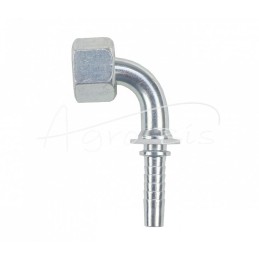 5 vnt - Hidraulinis antgalis DKR 90° DN08 3/8" Premium HYDRAL - DKR90DN08G3/8H