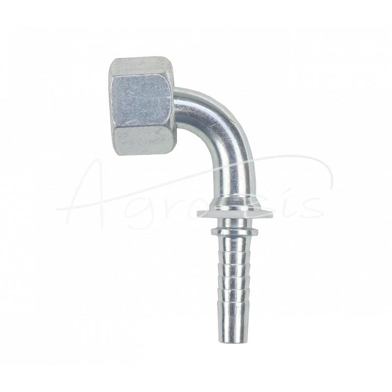 5 vnt - Hidraulinis antgalis DKR 90° DN08 3/8" Premium HYDRAL - DKR90DN08G3/8H