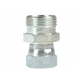 5 vnt - Hidraulinė jungtis - tiesi AB M16x1.5 - M22x1.5 10L/15L seno tipo kūgis be O žiedo - HS128