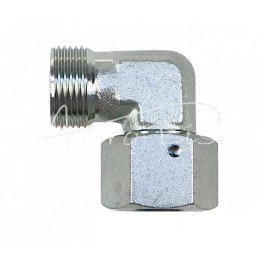 5 vnt - Jungtis - hidraulinė jungtis - alkūnė 90 AB veržlė K M22x1.5 - M22x1.5 15L/15L - HS312