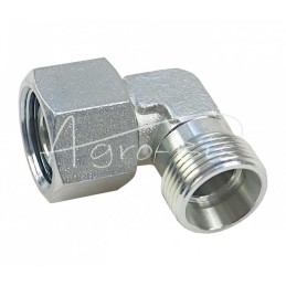 5 vnt - Jungtis - hidraulinė jungtis - alkūnė 90 AB veržlė K M22x1.5 - M22x1.5 15L/15L - HS312