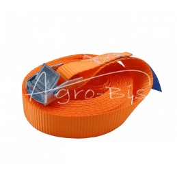 5 vnt - Transportavimo diržas su savaime užsifiksuojančia sagtimi 250 kg, diržo plotis 25 mm, ilgis 4 m MORGA - PT400KG4M25M