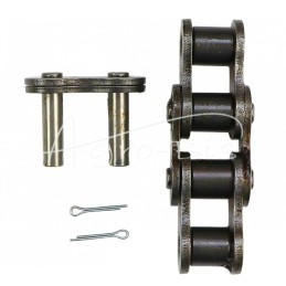 5 vnt - Grandinės jungtis 20B-1-3Ps remontas plius spaustukas ruloniniam presui 9206070 + 9222960 Krone MORGA - L20B13PSM