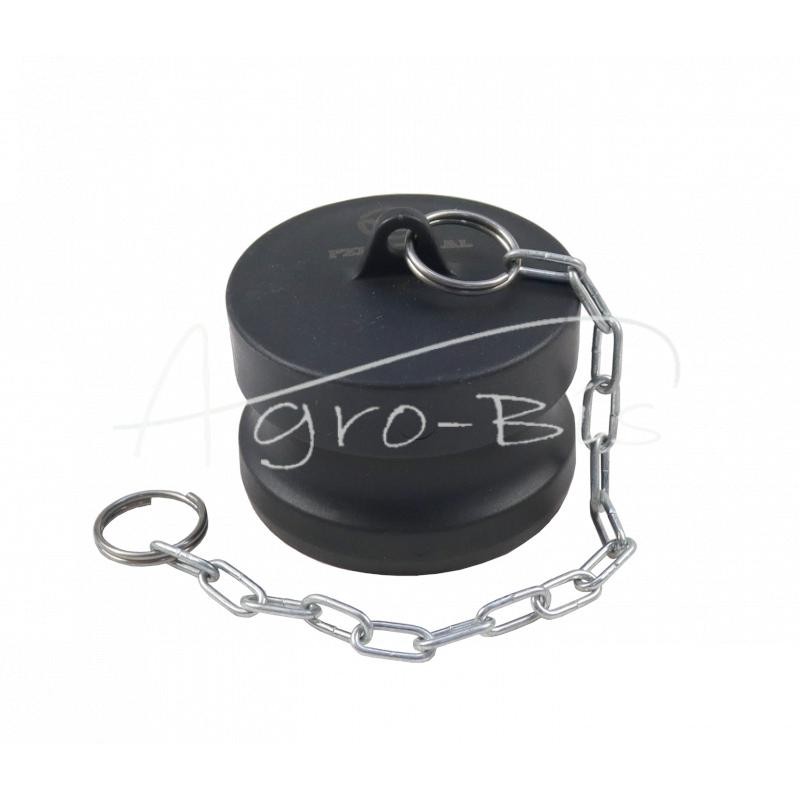 5 vnt - Camlock DP kištukinis jungties dangtelis 16 bar polipropilenas PP 2 1/2" x 63 mm PZL HYDRAL - ZCDPP63H