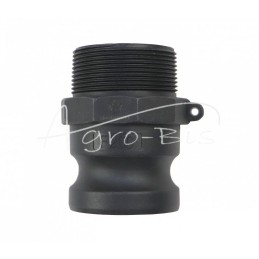 5 vnt - „Camlock“ jungties kištukas, F tipo, polipropilenas, PP, 2" x 50 mm, PZL HYDRAL - ZCPF50H