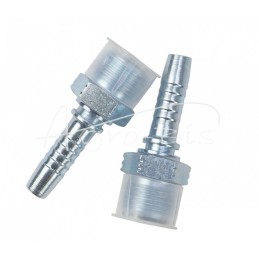 5 vnt - Hidraulinės jungties antgalis AORFS DN10 13/16 - 16 CATERPILLAR HYDRAL - AORFSDN10G13/16H