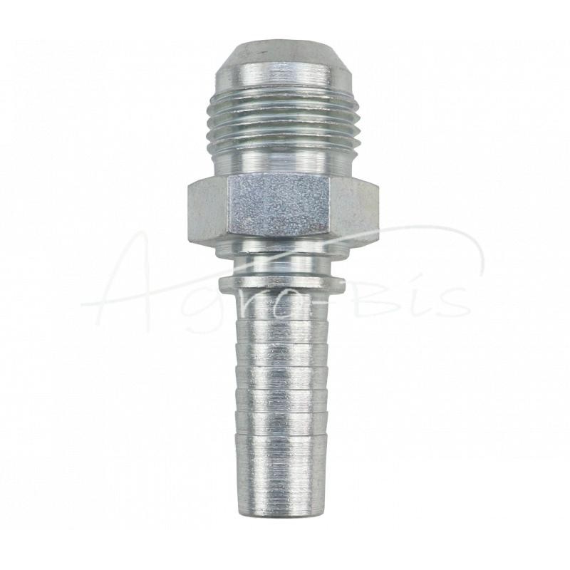 5 vnt - Hidraulinės JIC AGJ DN13 7/8 - 14 UNF jungtys Premium HYDRAL - AGJDN12G7/8H