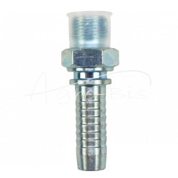 5 vnt - Hidraulinės jungties antgalis AGR DN13 3/8" BSP S19 HYDRAL - AGRDN12G3/8SH