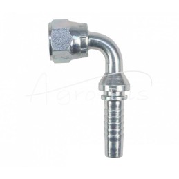 5 vnt - Hidraulinis antgalis DKJ 90° DN10 9/16" UNF Premium HYDRAL - DKJ90DN10G9/16H