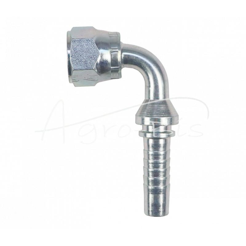 5 vnt - Hidraulinis antgalis DKJ 90° DN10 9/16" UNF Premium HYDRAL - DKJ90DN10G9/16H