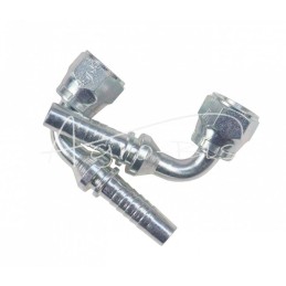 5 vnt - Hidraulinis antgalis DKJ 90° DN10 9/16" UNF Premium HYDRAL - DKJ90DN10G9/16H