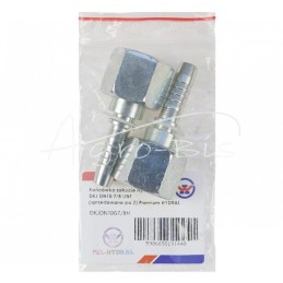 5 vnt - Hidraulinis antgalis DKJ DN10 7/8 UNF Premium HYDRAL - DKJDN10G7/8H