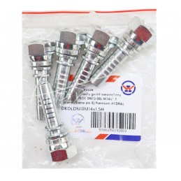 5 vnt - Užgožtas metrinis tiesus vidinis sriegis DKOL DN10 08L M14x1.5 Premium Premium PZL HYDRAL - DKOLDN10M14x1,5H