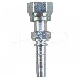 5 vnt - Hidraulinis antgalis ORFS DN10 11/16 - 16 CATERPILLAR Premium PZL HYDRAL - ORFSDN10G11/16H