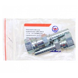 5 vnt - Hidraulinis antgalis ORFS DN10 11/16 - 16 CATERPILLAR Premium PZL HYDRAL - ORFSDN10G11/16H