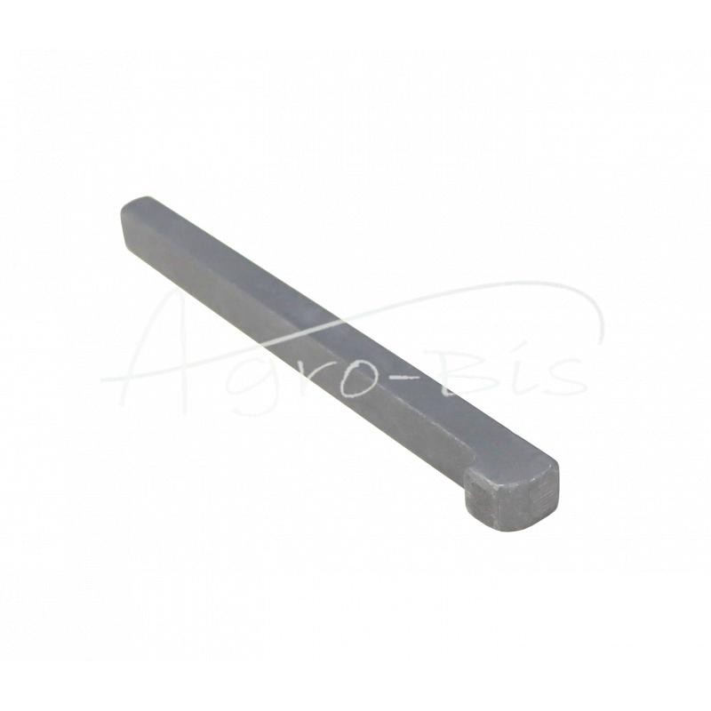 5 vnt - Nosies pleištas 10x8x100 DIN6887 plienas C45 MORGA - 10x8x100NM