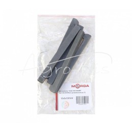 5 vnt - Nosies pleištas 10x8x100 DIN6887 plienas C45 MORGA - 10x8x100NM