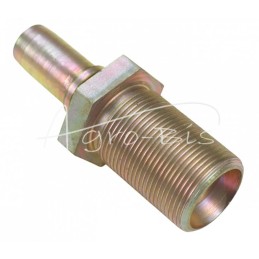 5 vnt - Gofruotas PTFE tefloninis žarnos antgalis DN15, B tipo M26x1.5, sunkvežimių žarnos PZL-Hydral - 64