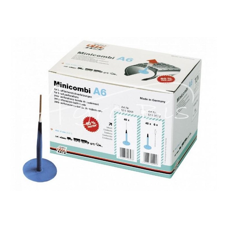 5 vnt - Minicombi A6 smeigtukas - 511-3058