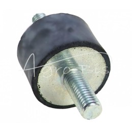 5 vnt - Guminis-metalinis bamperis 30x20 M8 dviejų varžtų bamperis - wP30x20