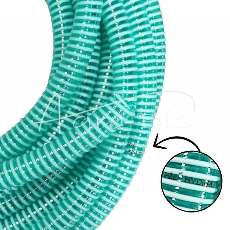 5 vnt - PVC/PVC nuotekų siurbimo ir išleidimo žarna DN20 PZL HYDRAL - PCV20HMB