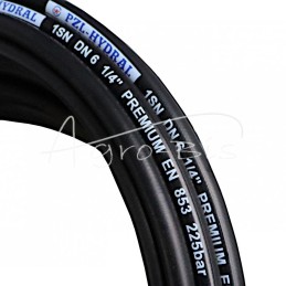 5 vnt - Hidraulinė žarna užspaudžiamai DN06, viengubo pynimo, 225 bar HYDRAL - 06SN1W50HMB