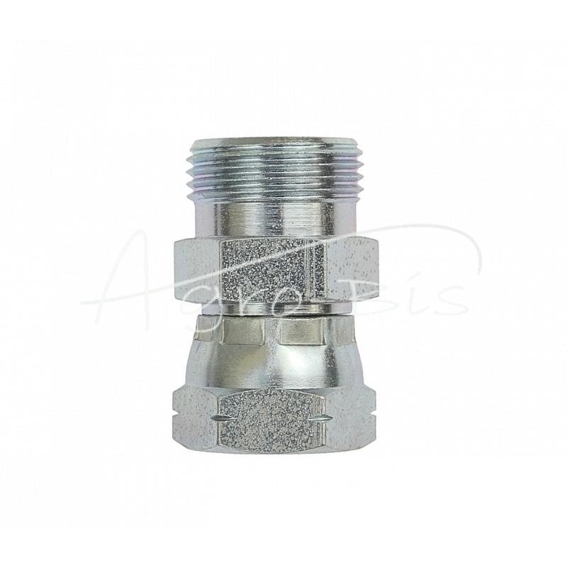 5 vnt - Hidraulinės jungties jungtis – tiesi AB 3/8" – M22x1.5 15L - HS147