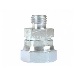 5 vnt - Hidraulinė jungtis - tiesi AB M22x1.5 - M14x1.5 15L/8L seno tipo kūgis be O žiedo - HS106